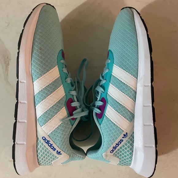 ADIDAS Blue Trainers - Picture 7 of 8